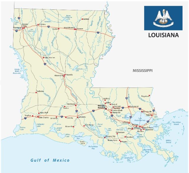 Service Area Louisiana