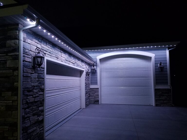 Permanent LED Exterior Security Lighting