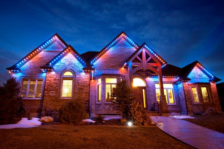 Permanent LED Exterior Holiday Lighting