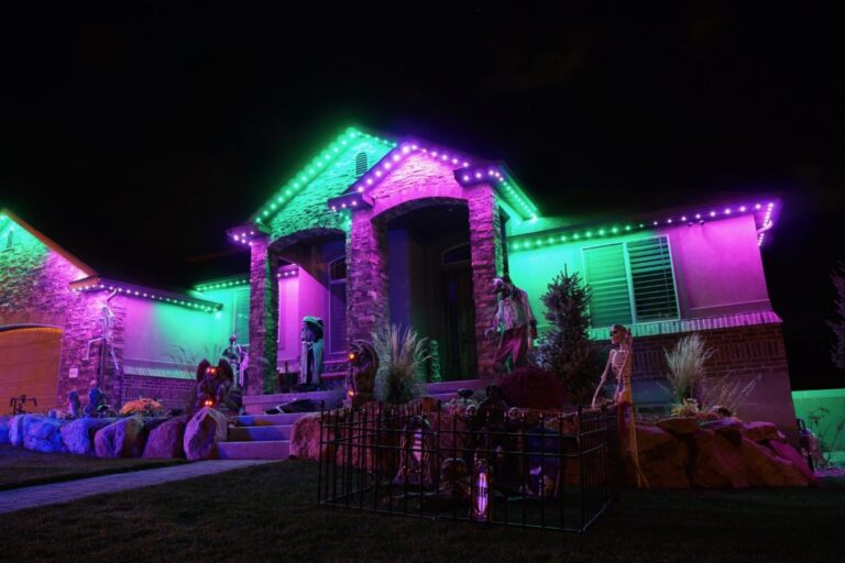 Permanent LED Exterior Holiday Lighting