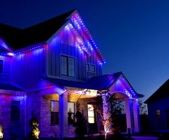 Permanent LED Exterior Holiday Lighting